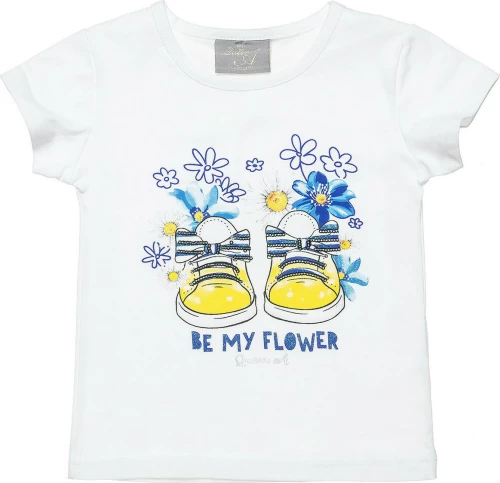 Alouette Παιδικό T-shirt για Κορίτσι Λευκό