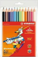 Stabilo Trio Ξυλομπογιές 12τμχ