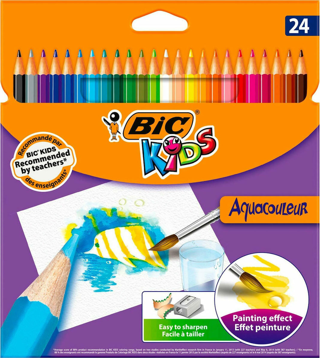 Bic Kids Aquacouleur 24τμχ