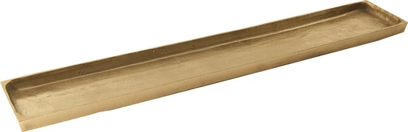 InTheBox Διακοσμητική Πιατέλα Αλουμινίου Stella 79x13x3cm