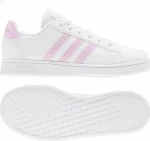 Adidas Παιδικό Sneaker Grand Court K για Κορίτσι Λευκό