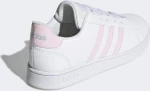 Adidas Παιδικό Sneaker Grand Court K για Κορίτσι Λευκό