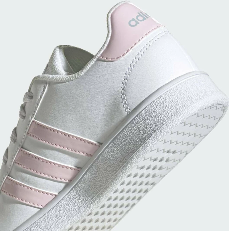 Adidas Παιδικό Sneaker Grand Court K για Κορίτσι Λευκό