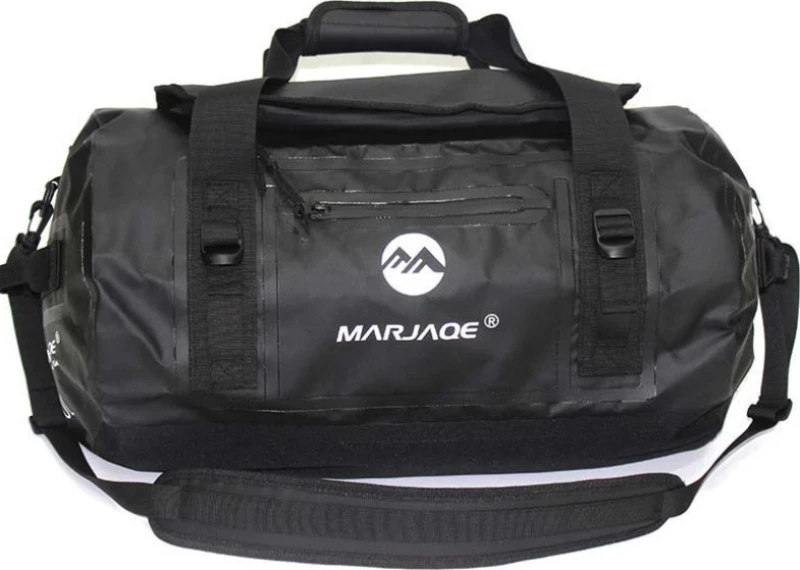 MARJAQE B1705-60L WATERPROOF DUFFEL BAG ΑΔΙΑΒΡΟΧΟ ΣΑΚΙΔΙΟ 60L_ΜΑΥΡΟ