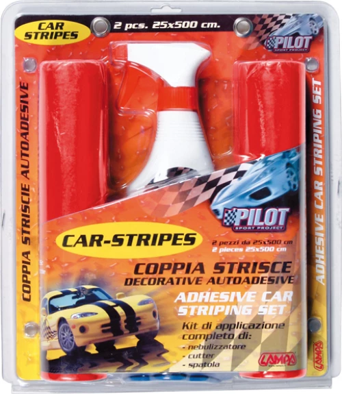 Lampa Adhesive Car Striping Set Red