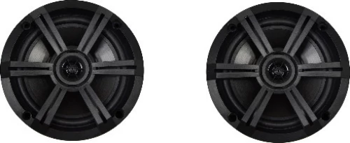 Hasda H-065B Αδιάβροχα Ηχεία Σκάφους Με Led 6.5" Μαύρα (Ζεύγος)