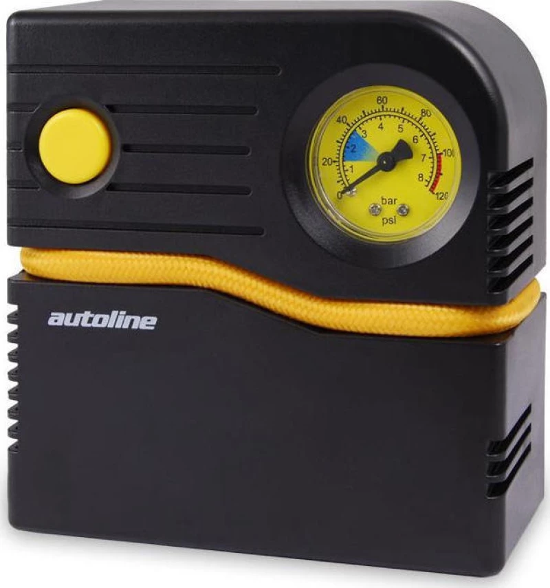 Autoline Τρόμπα Αυτοκινήτου 100PSI με Καλώδιο Αναπτήρα 12V