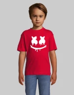 Marshmello dj kids t-shirt - RED