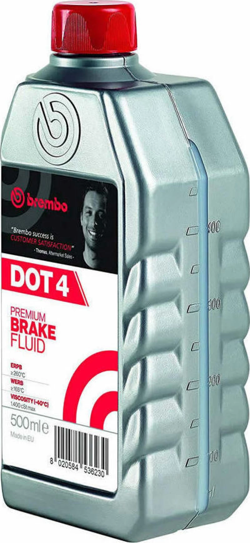 Brembo Υγρά Φρένων Dot 4 500ml