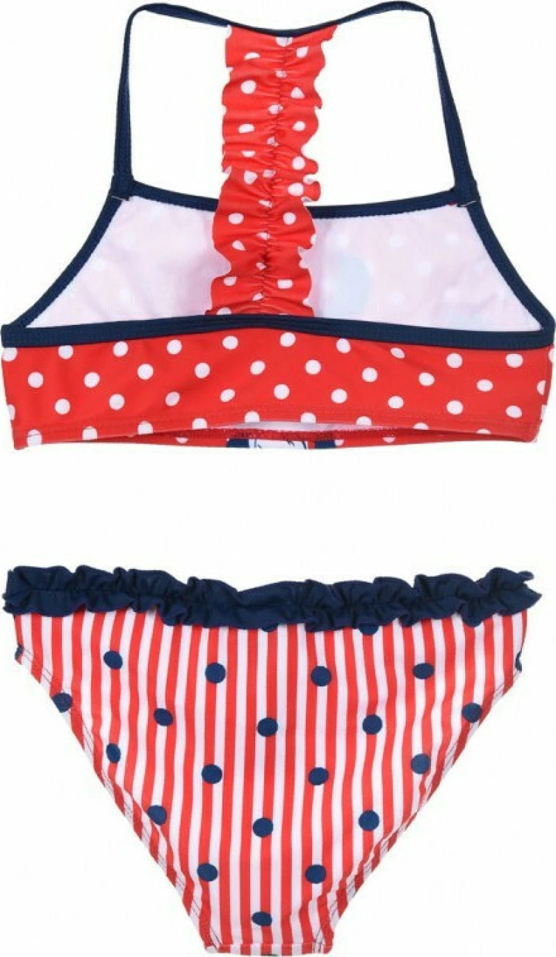 Παιδικό Μαγιό Minnie Mouse, Χρώμα Κόκκινο