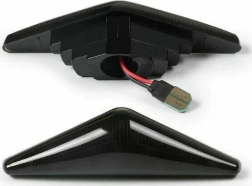 Led φλας φτερού για Ford Focus (98-04) / Mondeo (00-07) - φιμέ με τρεχούμενο φλας - σετ 2τμχ.