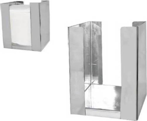 Χαρτοπετσετοθήκη INOX Μικρή 12x12x20cm 05-438