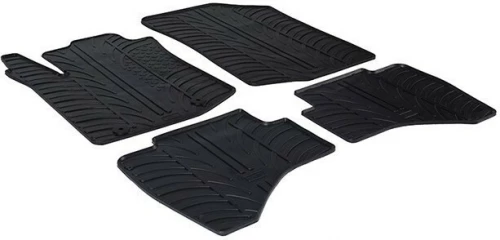 Gledring 0161 Σετ Πατάκια Σκαφάκι 4τμχ από Λάστιχο για Peugeot 108 / Citroen C1 2014+