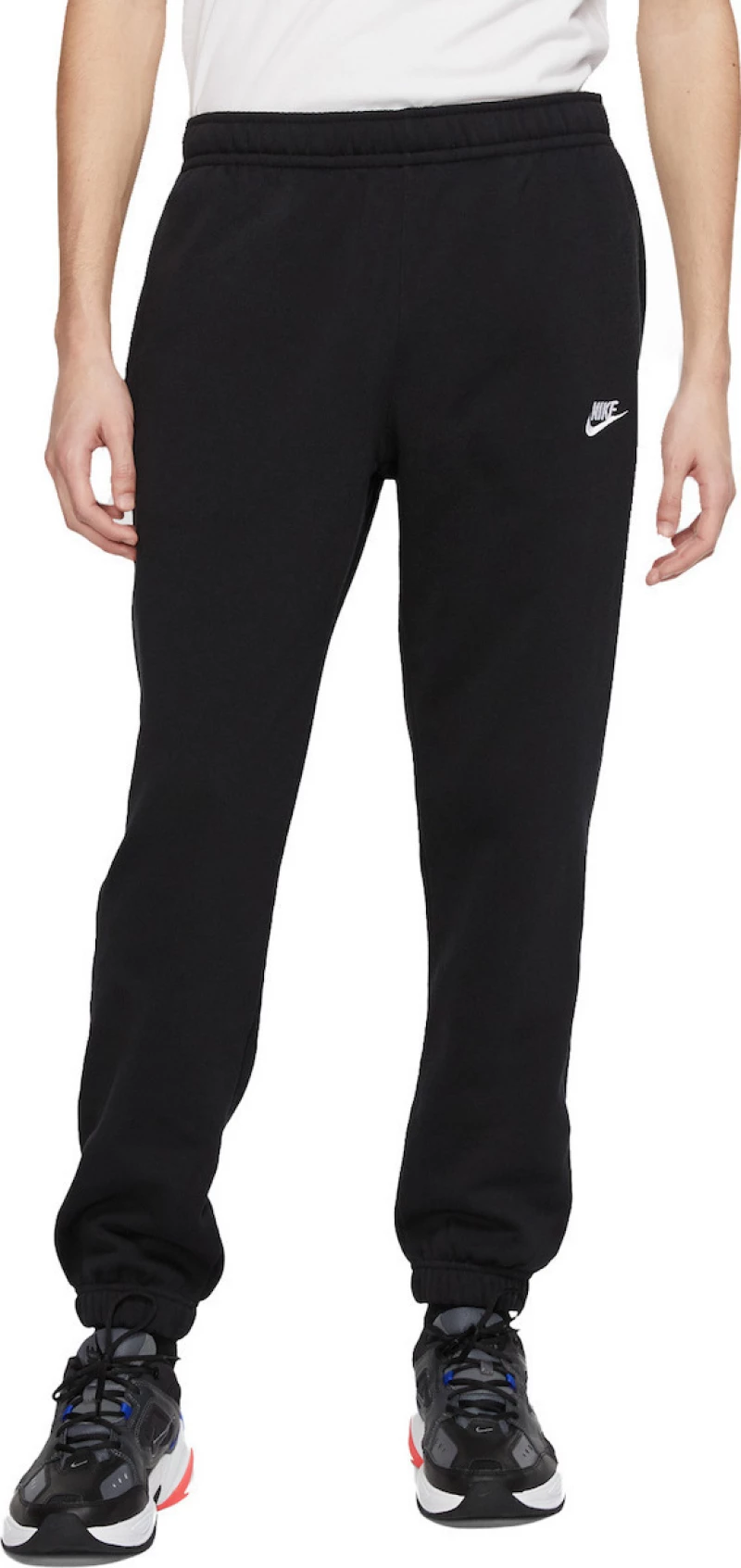 Nike Sportswear Παντελόνι Φόρμας με Λάστιχο Fleece Μαύρο