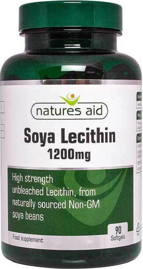 Natures Aid Lecithin 1200mg 90 tabs