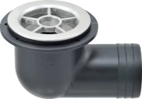 Eval Υδρορροή Καταστρώματος Γωνιακή 50.8mm