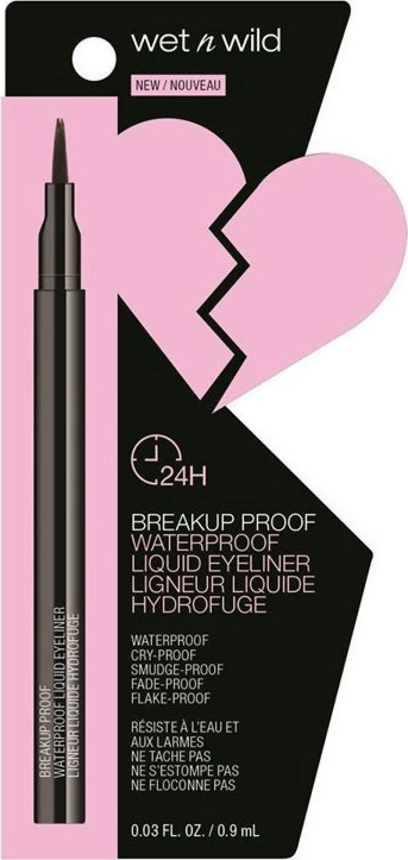 Wet n Wild Breakup Proof 509 Black