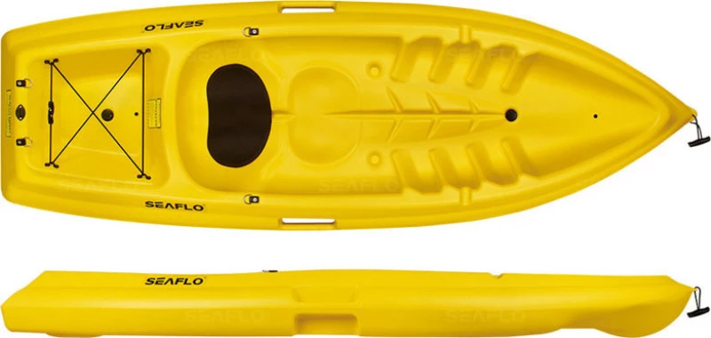 Eval Albatross 02709-YL Πλαστικό Kayak Θαλάσσης 2 Ατόμων Κίτρινο