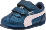Puma Παιδικό Sneaker Whirlwind Glitz με Σκρατς για Κορίτσι Navy Μπλε