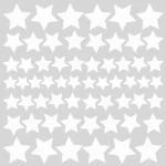 Αυτοκόλλητο Τοίχου Φωσφοριζέ Glow In The Dark Stars