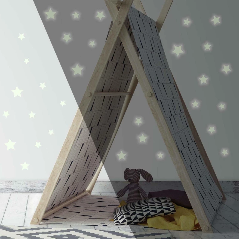 Αυτοκόλλητο Τοίχου Φωσφοριζέ Glow In The Dark Stars