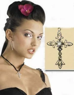 Cottelli Collection Necklace with Cross Silver