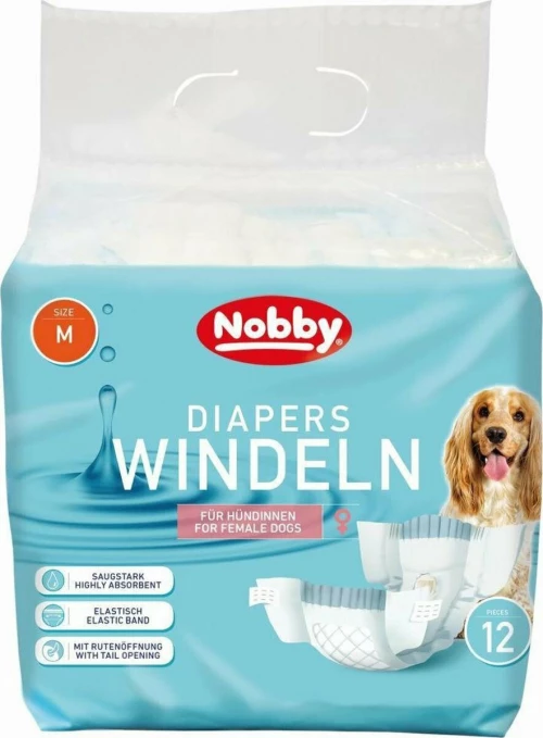 Nobby Diapers Windeln Female Medium 12τμχ