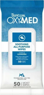 Tropiclean Smoothing All Purpose Wipes 50pc