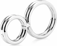 Two-Ringed Deluxe Cockring 3.8cm
