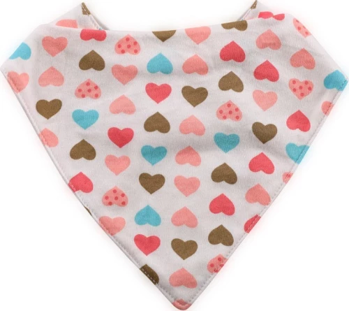 Lorelli Μπαντάνα Υφασμάτινη Pink Hearts