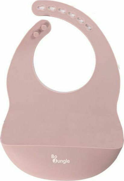 Σαλιάρα Σιλικόνης Bo Jungle Pink B574010