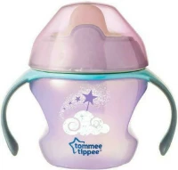 Tommee Tippee Εκπαιδευτικό Μπιμπερό με Λαβές First Trainer Cup 4m+ Pink Fairy 150ml