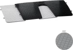 Lalizas Πλάκα Καθρέπτη με Σχισμή 450x360mm Γκρι
