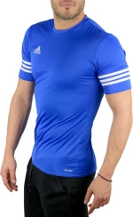 Adidas Entrada 14 Αθλητικό Ανδρικό T-shirt Μπλε με Λογότυπο