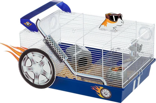 Ferplast Dragster Κλουβί για Χάμστερ 50x35x25εκ.