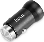 Φορτιστής Αυτοκινήτου 2.1A Hoco Z4 - Single Port - Usb - Black Hc-Z4B