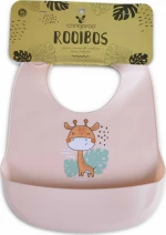 Cangaroo Σαλιάρα Σιλικόνης Rooibos Pink