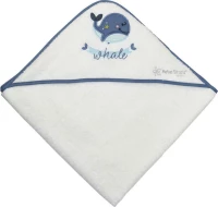 Bebe Stars Βρεφικό Μπουρνούζι Κάπα Whale
