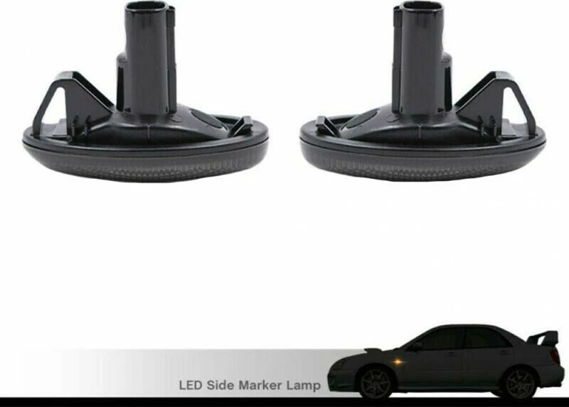 Φλας για Subaru Impreza 2002-2007 / Forester 2001-2005 / Liberty 2000-2003 Led Dynamic Φιμέ 2τμχ