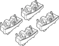 Nordrive Kit Άκρα-Πόδια για Μπάρες Opel Corsa D 2006 4τμχ