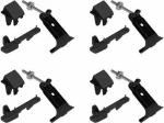 Nordrive Clamp Kit Άκρα-Πόδια για Μπάρες Snap Steel K-8