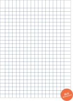 Salko Paper Β5 50φυλλο Blue Καρέ
