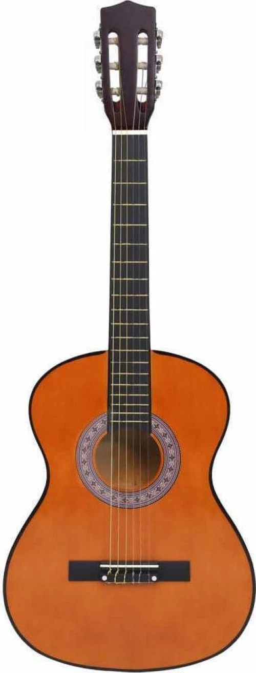 vidaXL Κλασική Κιθάρα 3/4 Παιδική Classical Beginner and Kids 36" Dark Wood