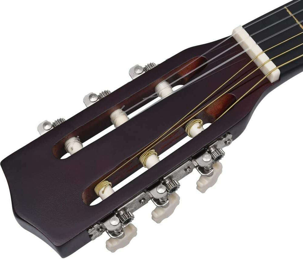 vidaXL Κλασική Κιθάρα 3/4 Παιδική Classical Beginner and Kids 36" Dark Wood