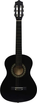 vidaXL Κλασική Κιθάρα 1/2 Παιδική Classical Beginner and Kids 34" with Bag Black