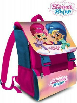 Shimmer And Shine Σχολική Τσάντα Πλάτης Νηπιαγωγείου σε Μωβ χρώμα
