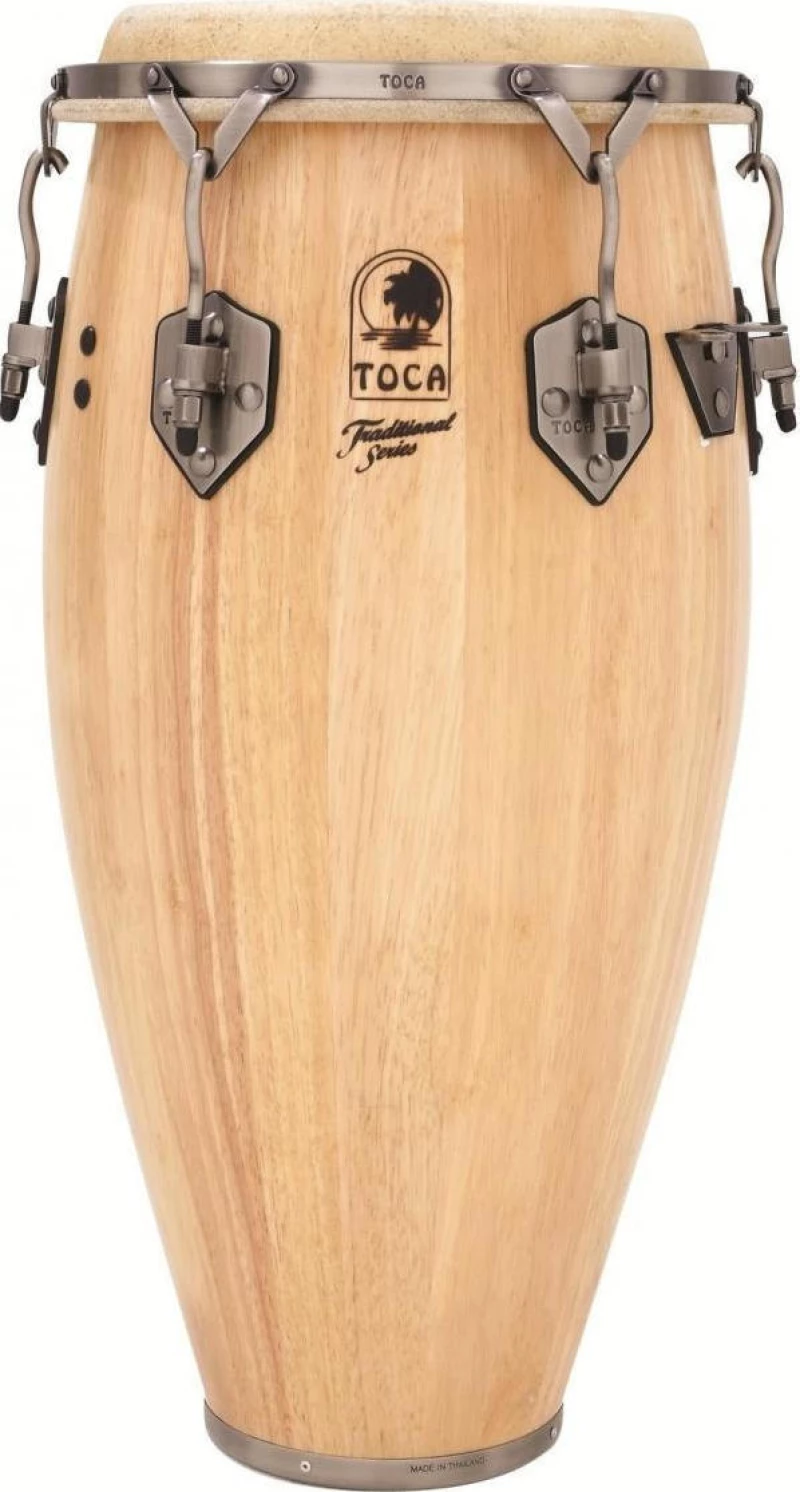 Toca Traditional Series Conga - Dark Walnut / Nickel, 11.75"