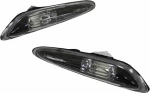Φλας BMW E46 (2001-2005) / E60 / X3 (2004-2009) - μαύρο - σετ 2τμχ.