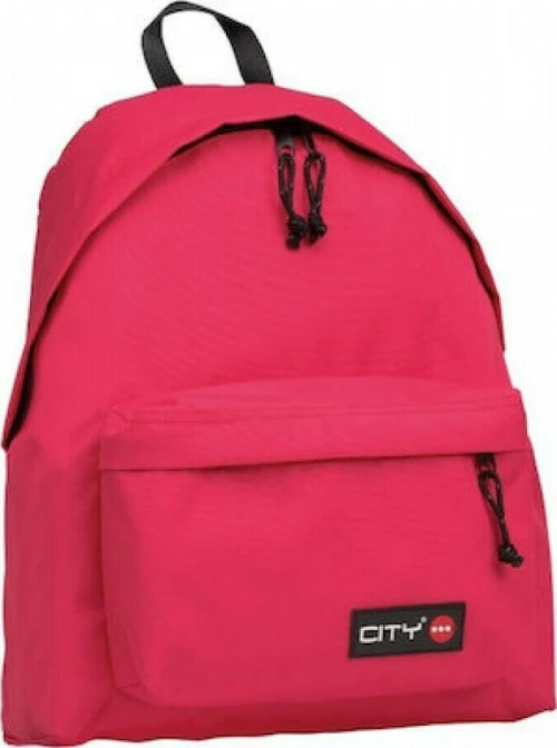 Lyc Sac City The Drop Lollipop Red Σχολική Τσάντα Πλάτης Γυμνασίου - Λυκείου σε Κόκκινο χρώμα Μ30.5 x Π15.5 x Υ41cm