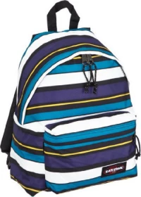 Eastpak Padded Pak'r Streak Navy Σχολική Τσάντα Πλάτης Γυμνασίου - Λυκείου Πολύχρωμη